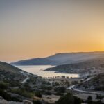 パノルモスビーチ　ギリシャの風景