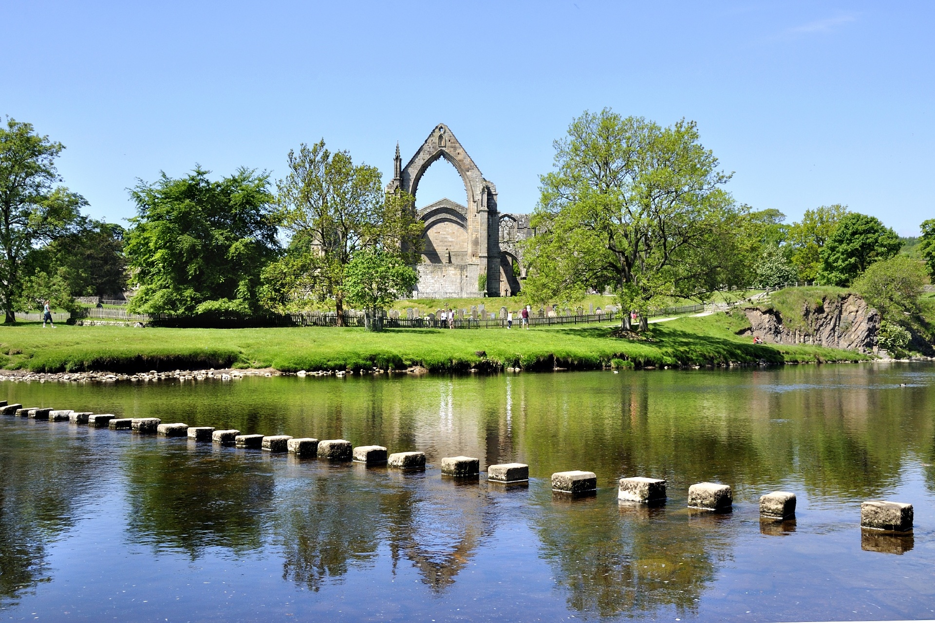 ボルトン修道院　イングランドの風景