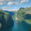 ガイランゲルフィヨルドの絶景　ノルウェーの風景