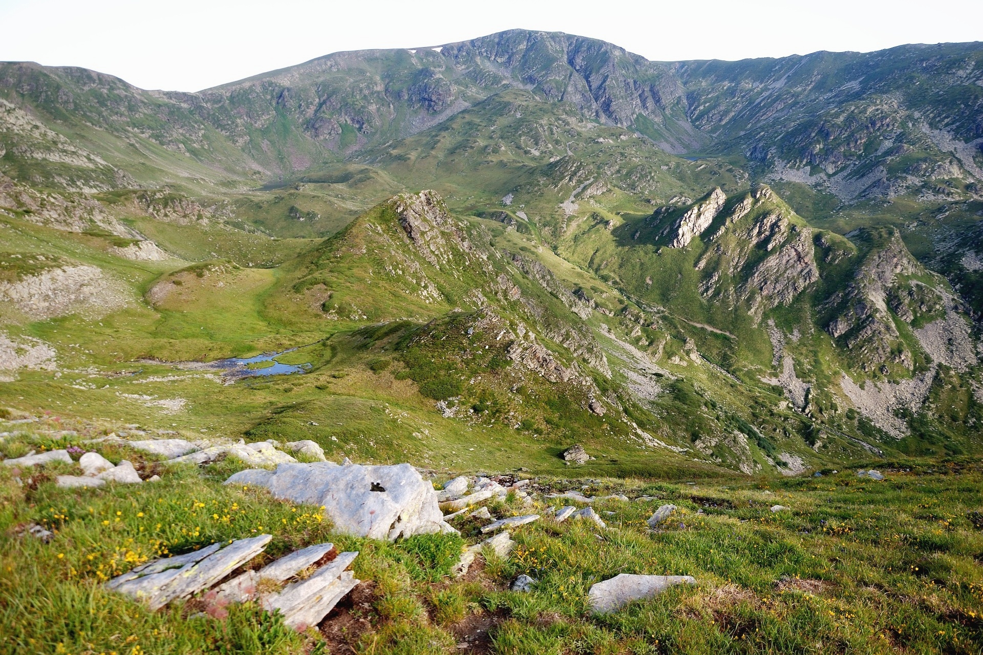 リラ山脈の風景　ブルガリアの風景