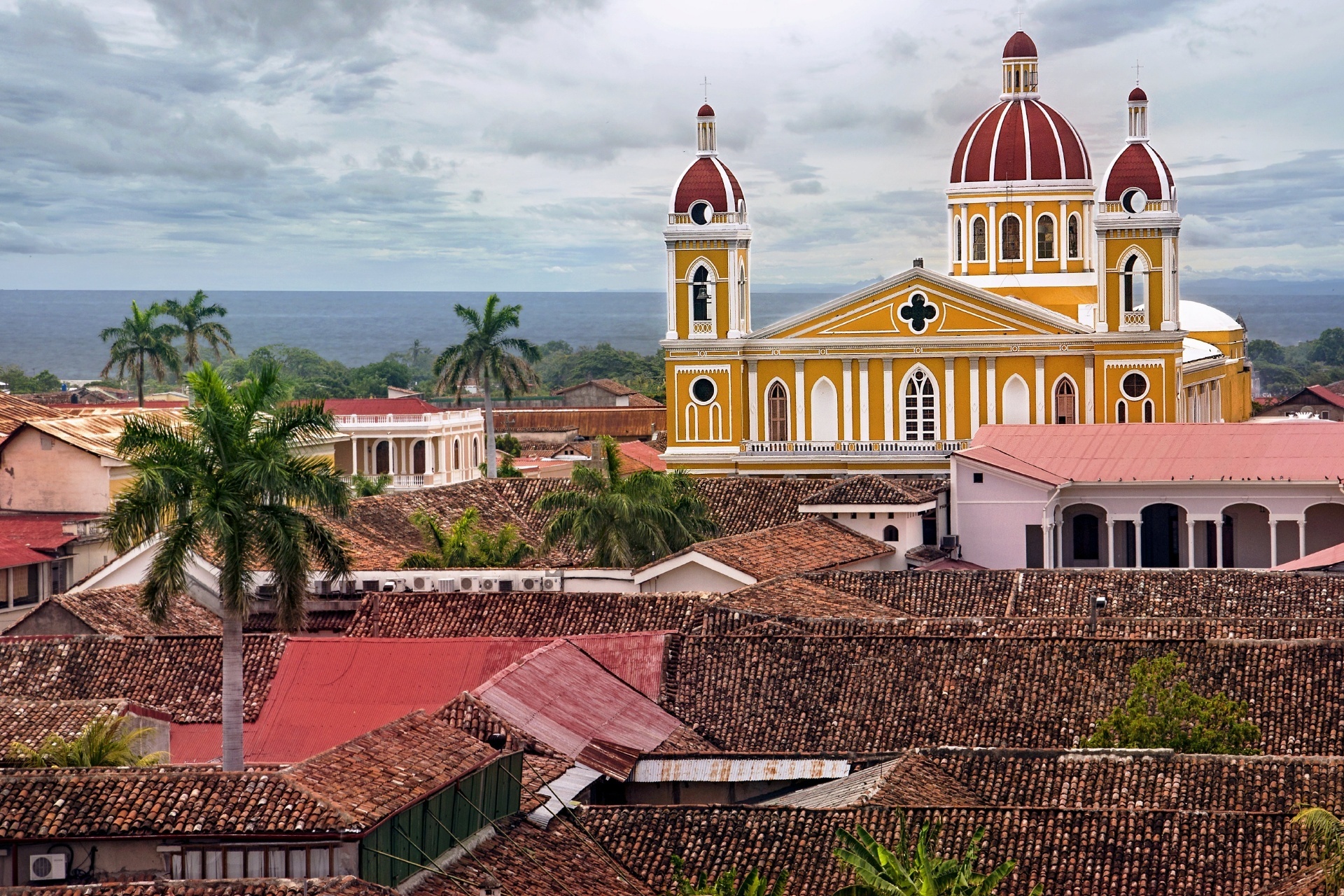 グラナダの風景　ニカラグアの風景