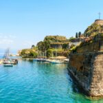 ケルキラ島の風景　ギリシャの風景