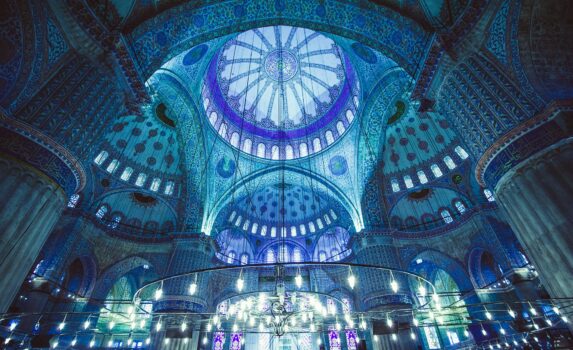 ブルー モスク　トルコの風景