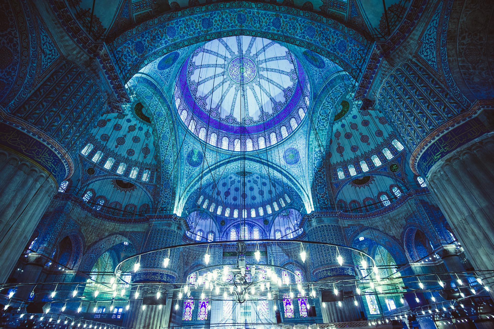 ブルー モスク　トルコの風景