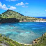 ハナウマ湾の絶景　ハワイの風景