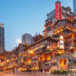 重慶の風景　中国の風景
