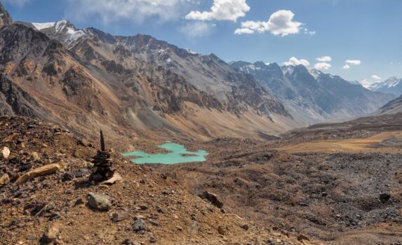 パミール山脈の絶景　タジキスタンの風景