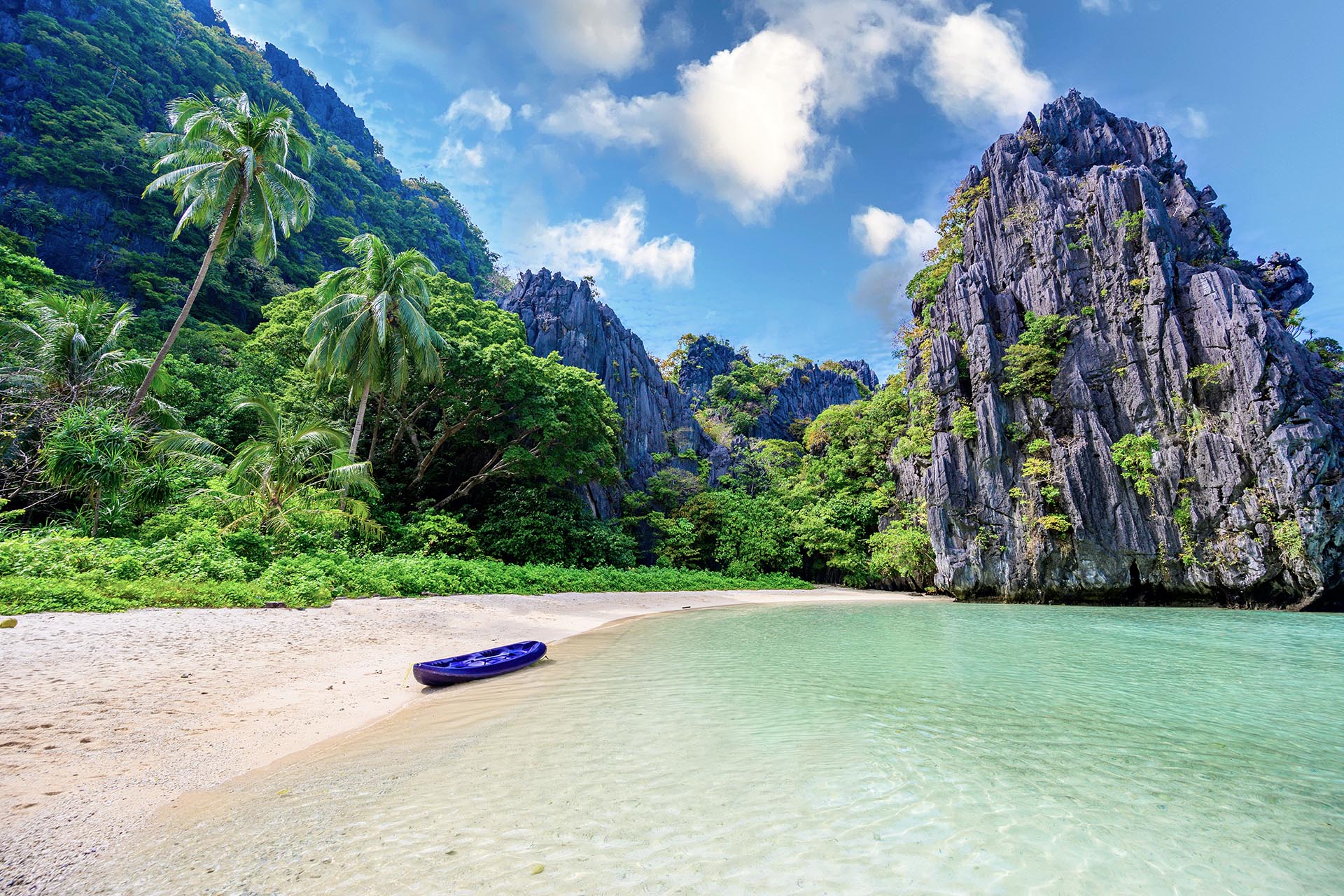楽園の風景　パラワン諸島エル・ニド　フィリピンの風景
