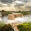 青ナイル滝（ブルーナイル滝）　エチオピアの風景