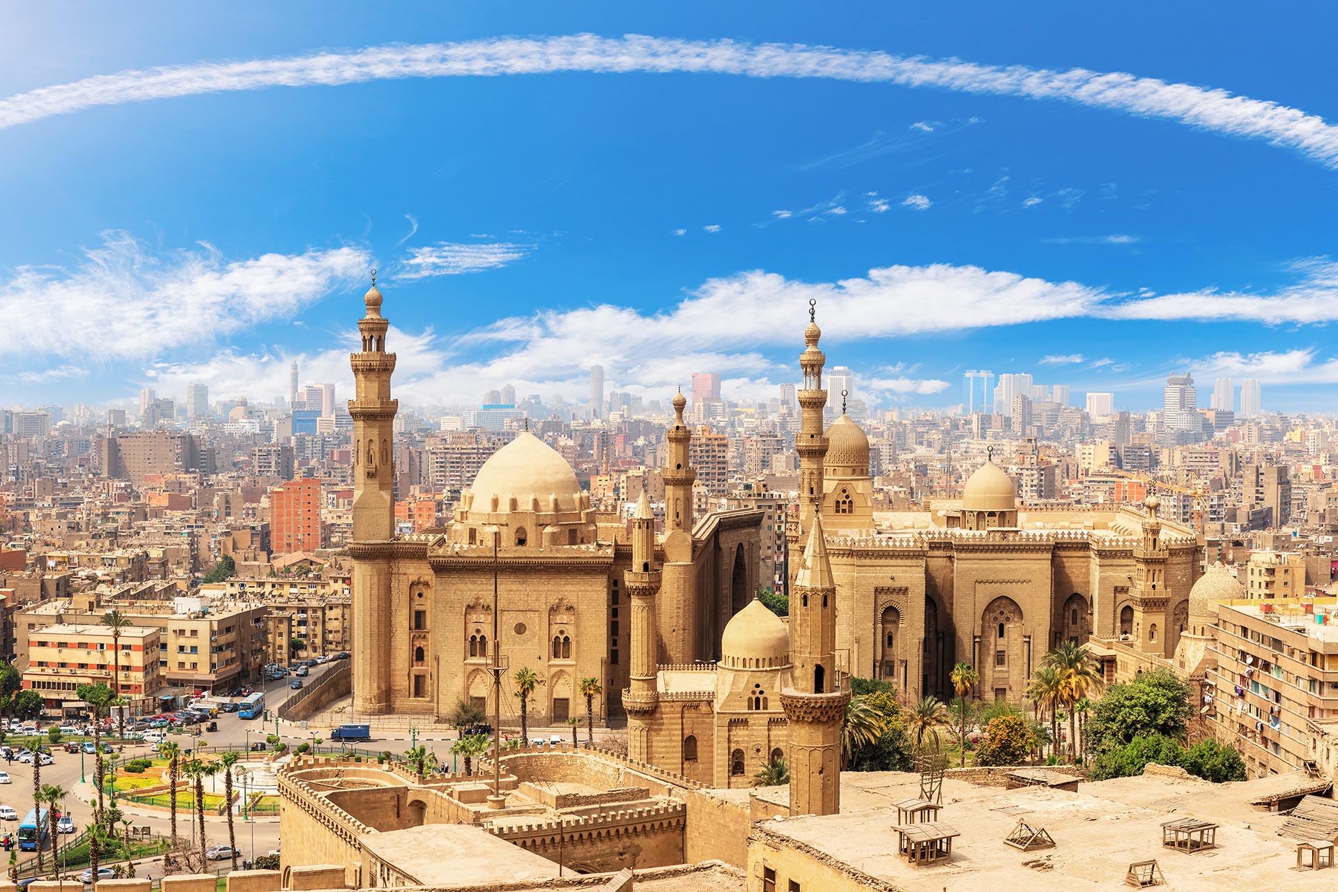 カイロの風景　エジプトの風景