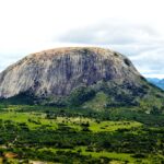 ハラレ山　ジンバブエの風景