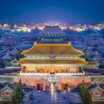 紫禁城　北京の風景　中国の風景