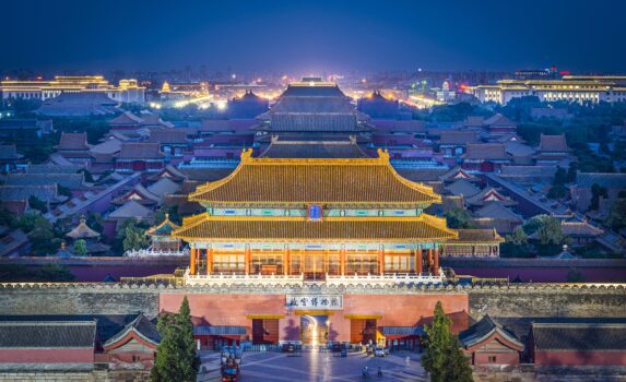 紫禁城　北京の風景　中国の風景