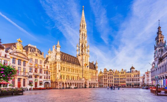 ブリュッセルの風景　ベルギーの風景
