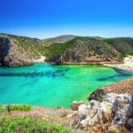 サルデーニャ島の風景　イタリアの風景