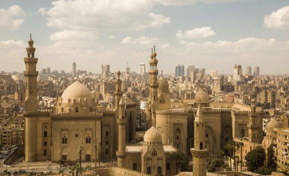 カイロの風景　エジプトの風景