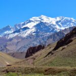 アコンカグアの絶景　アルゼンチンの風景