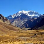 アコンカグアの風景　アルゼンチンの風景