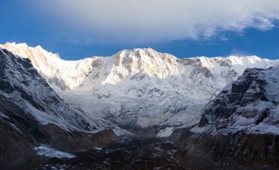 アンナプルナの絶景　ネパールの風景