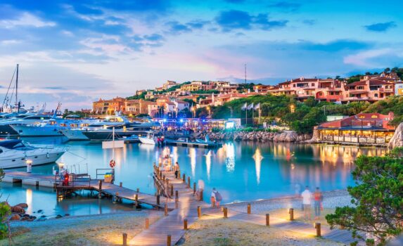 サルデーニャ島の風景　イタリアの風景