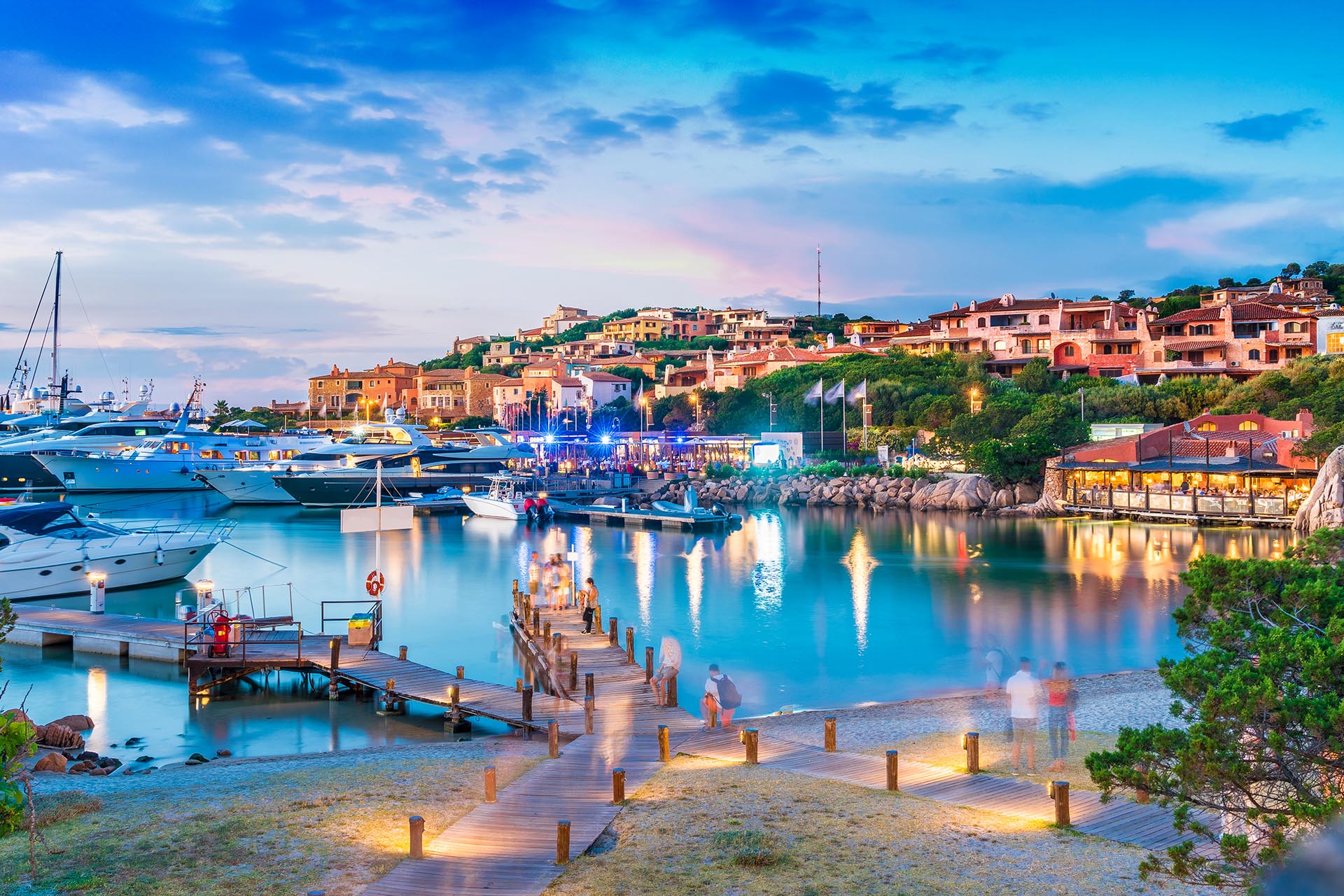 サルデーニャ島の風景　イタリアの風景
