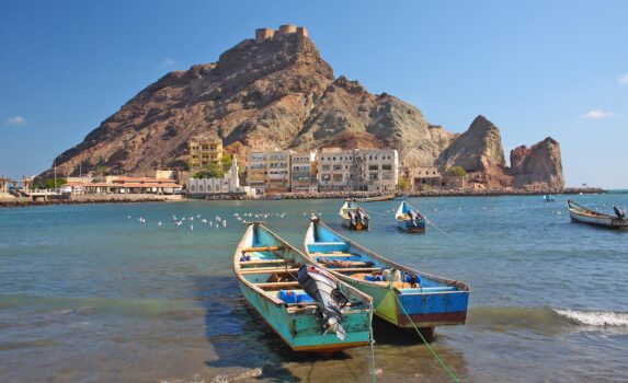 アデンの港　イエメンの風景
