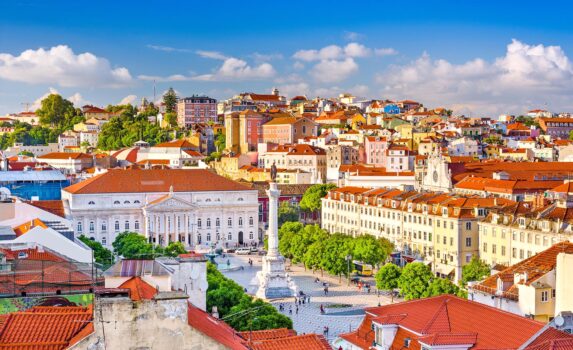 リスボンの風景　ポルトガルの風景
