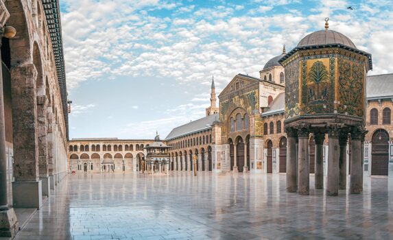 ウマイヤ・モスク　ダマスカス　シリアの風景