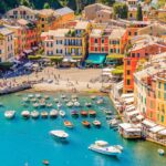 ポルトフィーノの絶景　イタリアの風景