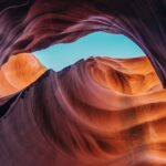 アンテロープ・キャニオン　アメリカ合衆国の風景