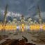 シェイク・ザイード・グランド・モスク　アブダビの風景　アラブ首長国連邦の風景
