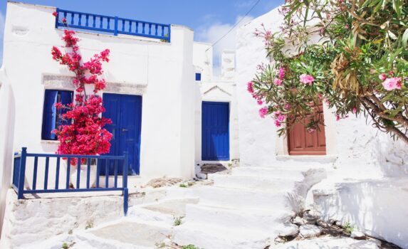 アモルゴス島の風景　ギリシャの風景