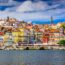 ポルト旧市街　ポルトガルの風景
