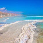 夏の死海　イスラエルの夏の風景