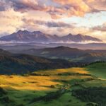 スロバキアの夏　山の風景　スロバキアの風景