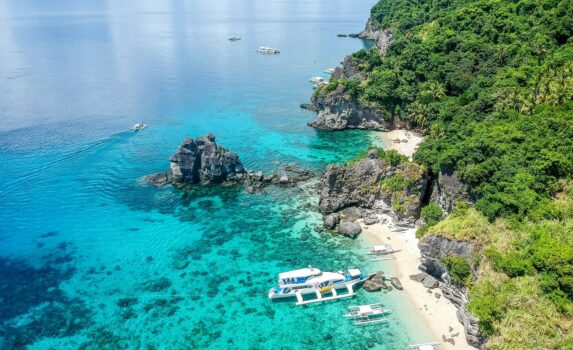 アポ島の絶景　フィリピンの風景