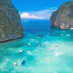 ピピ島マヤ・ベイの絶景　タイの風景