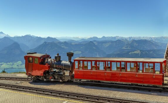 シャーフベルク鉄道　オーストリア国鉄　オーストリアの風景