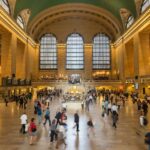 ニューヨーク　グランド セントラル駅　アメリカ合衆国の風景