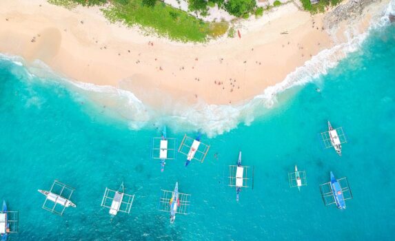 ヘリコプター島　エルニド　フィリピンの風景