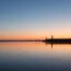 オーフス湾の風景　デンマークの風景