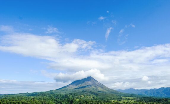 アレナル火山　コスタリカの風景