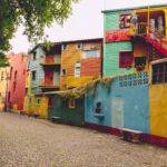 ブエノスアイレスの街角　アルゼンチンの風景