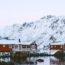 ロフォーテン諸島の冬の風景　　ノルウェーの風景