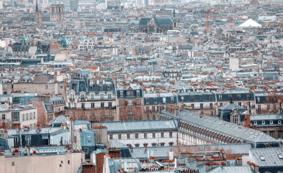 パリの町並み　フランスの風景