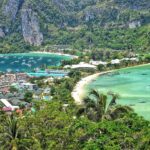 ピピ諸島ピーピー・ドーン島の絶景　タイの風景