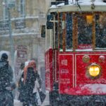 冬のイスタンブール　トルコの町並み　トルコの風景