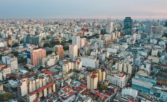 ブエノスアイレスの風景　アルゼンチンの風景