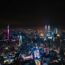 クアラルンプールの夜景　マレーシアの風景