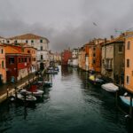 キオッジャの風景　イタリアの風景